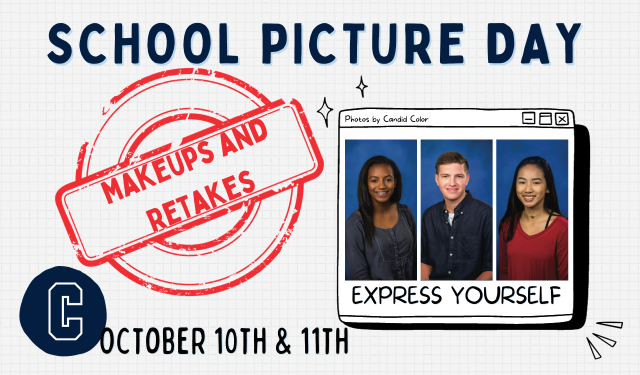 Picture retakes October 10 and 11.