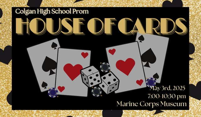 Colgan Prom is May 3, 2025 at the Marine Corps Museum