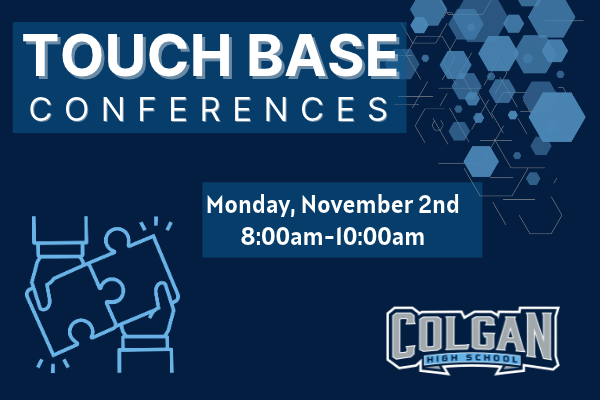Touch Base November 2 from 8 to 10 am
